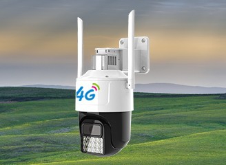 4G监控360度旋转夜视wifi无线防水室户内外